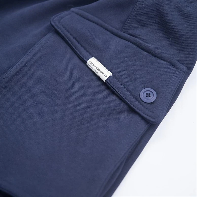 Pantalones cortos militares P44 para hombre, Shorts deportivos de alta calidad con Bolsillo grande, 100% algodón, informales - imagen 5