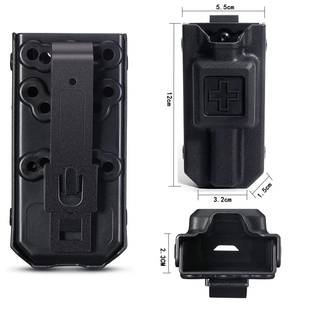 Soporte de torniquete táctico, estuche para torniquetes, bolsa de almacenamiento Molle CAT, caja, estuche portador de torniquete para caza al aire libre - imagen 4