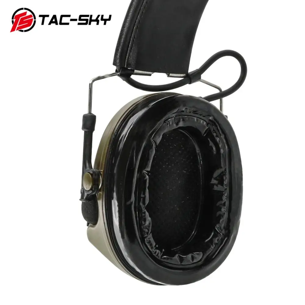 COMTA II TS TAC-SKY auriculares tácticos orejeras de tiro Walkie Talkie PTT Airsoft auriculares - imagen 2