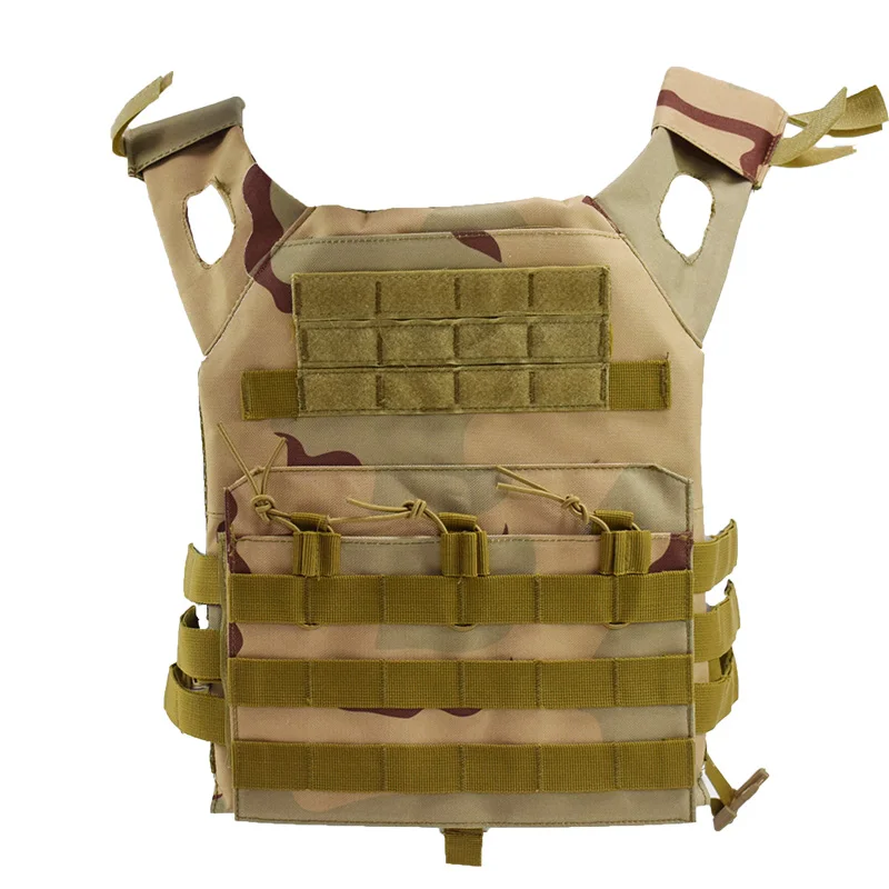 Chaleco táctico 600D para hombre, ropa de caza al aire libre, juego CS, militar, portador de placa de tiro, Airsoft, Paintball, protector, 2022 - imagen 3