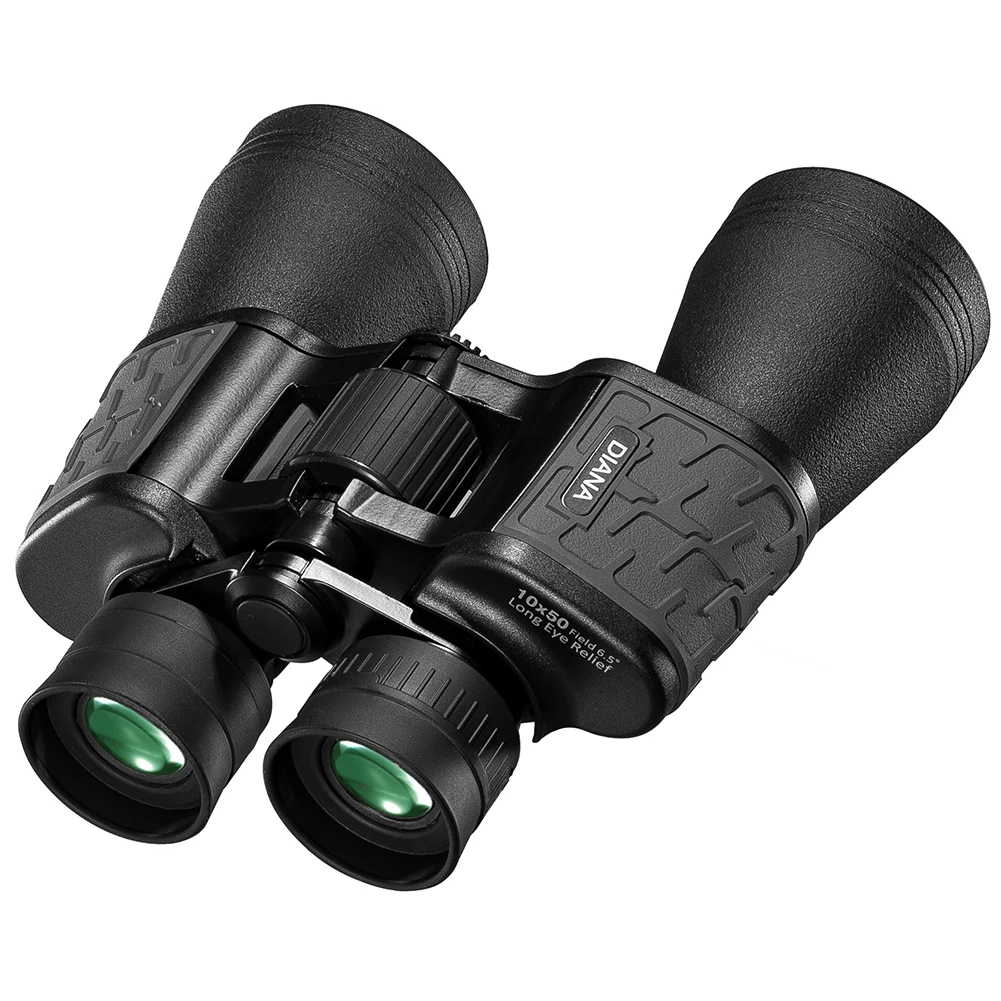 DIANA-prismáticos profesionales de largo alcance, telescopio ocular grande, concierto HD, equipo de caza para acampar al aire libre, 10x50 - imagen 3