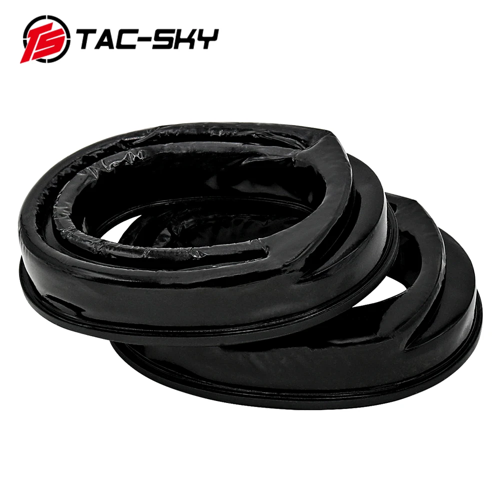Orejeras de silicona con visera de TAC-SKY para auriculares MSA sordin, también se pueden utilizar para auriculares tácticos de nivel TEA-Thread y TCI liberation - imagen 3