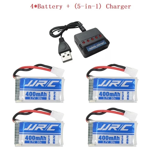 4Pcs with charger
