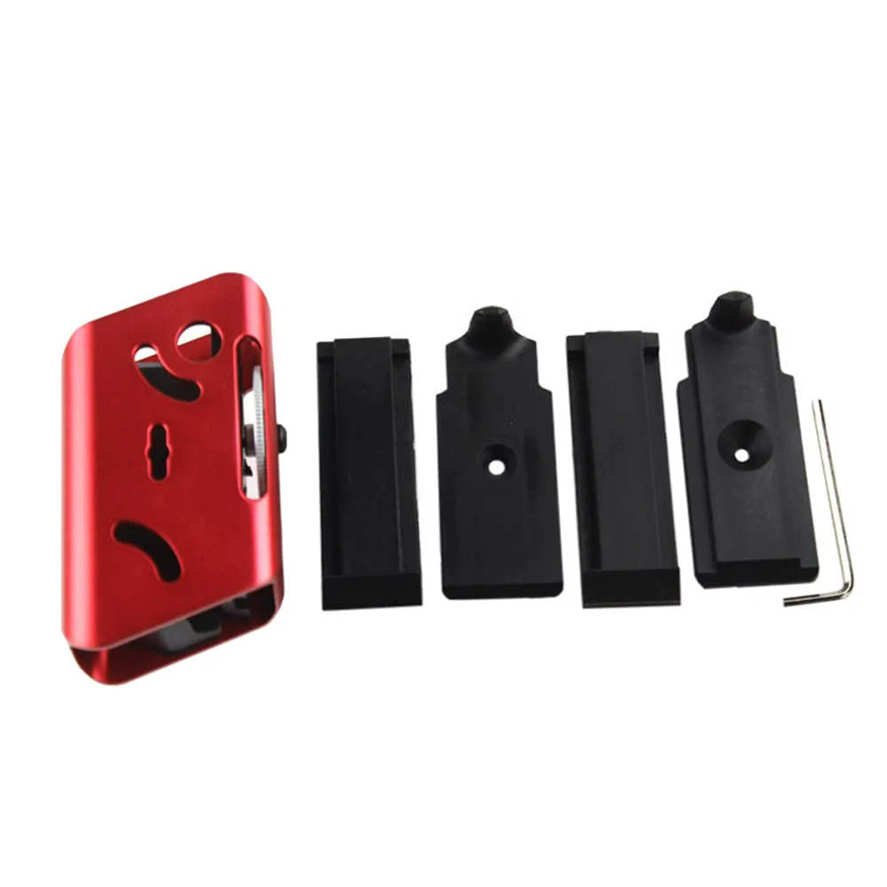 VULPO-bolsa de aluminio para pistola de tiro de Paintball, Airsoft IPSC, rotación de 360 grados, CNC, gran oferta - imagen 4