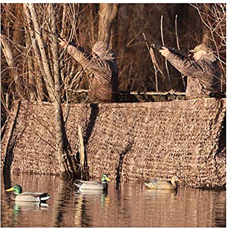Redes de camuflaje para decoración de caza, Red con dosel de malla, parasol, valla para acampar, ejército, Camping al aire libre, jardín - imagen 3