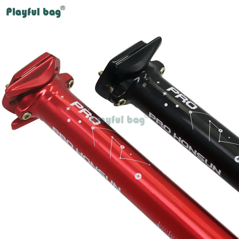 Bolsa juguetón tubo de asiento de bicicleta ligero tubo de asiento de bicicleta de montaña CNC aleación de aluminio varilla colorida 27,2mm 30,8mm 31,6mm FA04 - imagen 3