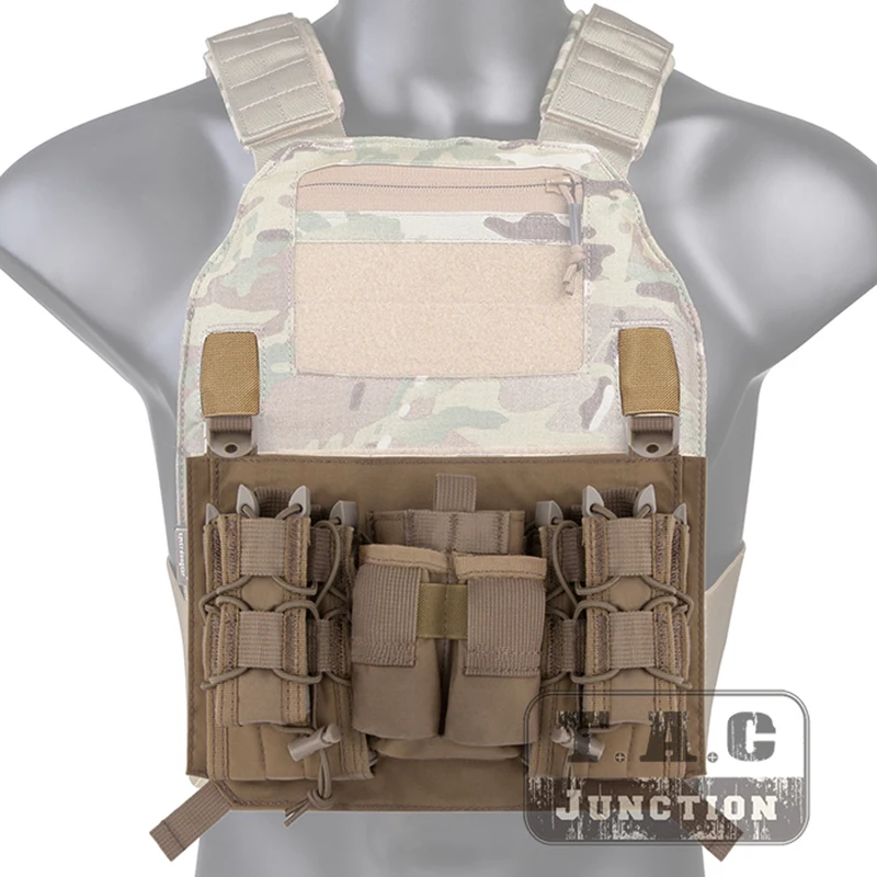 Emerson LBX-4020F lbx-Panel táctico Molle, chaleco táctico Emersongear, Panel frontal para LBX-4019/LBX-4020, portador de placa Armatus - imagen 4