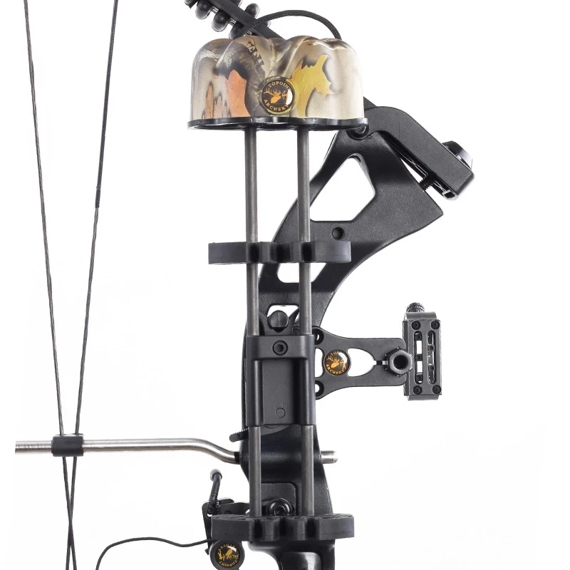 Carmín de flecha de tiro con arco compuesto de caza TP715, soporte de flecha, accesorios de arco y flecha, ajuste completo, 43x19x7CM - imagen 2