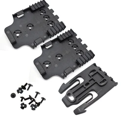 Accesorios de funda para muslo de caza, adaptador de funda táctica, Kit de sistema de bloqueo rápido QLS 22 22 19, accesorios de pistola de polímero