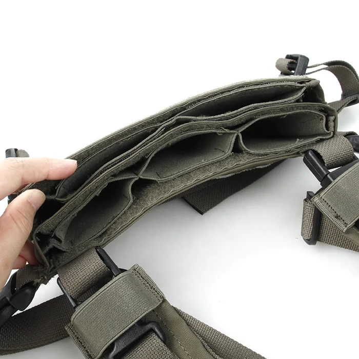 Plataforma de pecho de equipo táctico, chaleco SS, 3115-RG - imagen 5