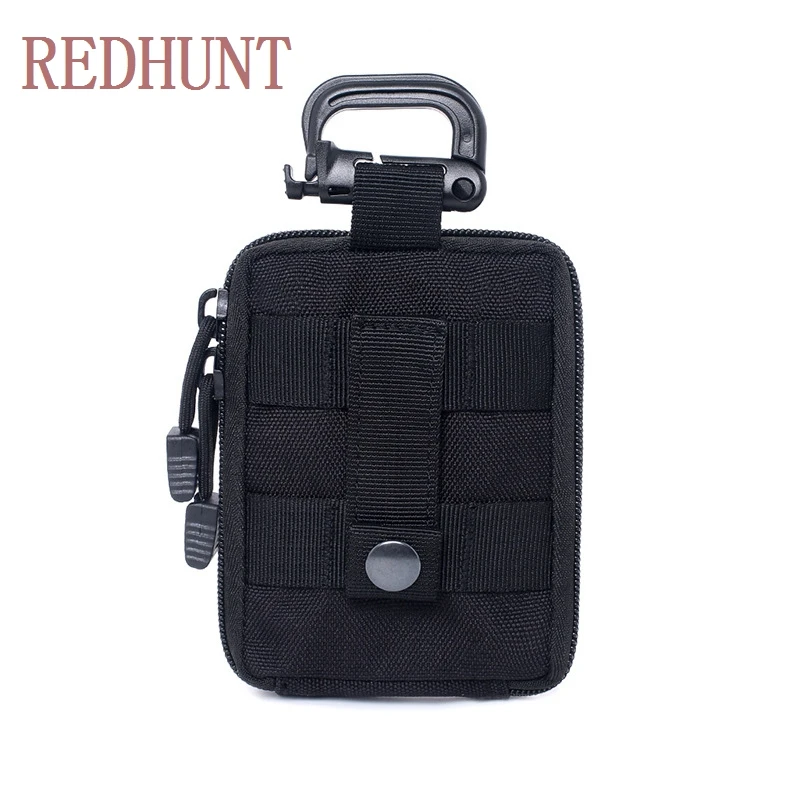 Bolsa de herramientas EDC multifuncional, accesorios Molle de caza, billetera con cremallera, monedero, cinturón, bolsa de almacenamiento médica portátil - imagen 2