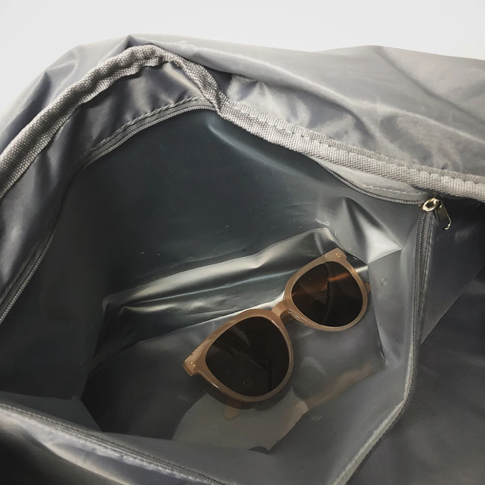 Mochila impermeable para gimnasio, bolsa deportiva de gran capacidad para entrenamiento de Fitness al aire libre, seca y húmeda, X260A - imagen 5