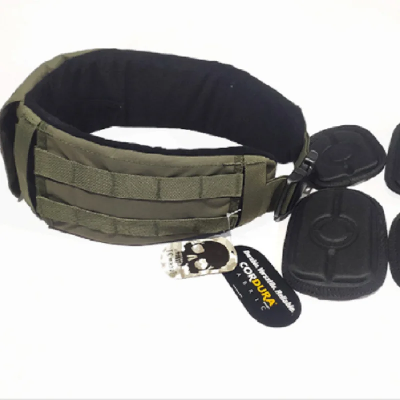 Cinturón táctico multifuncional de tela DuPOnt, cubierta de cintura para exteriores, - imagen 3