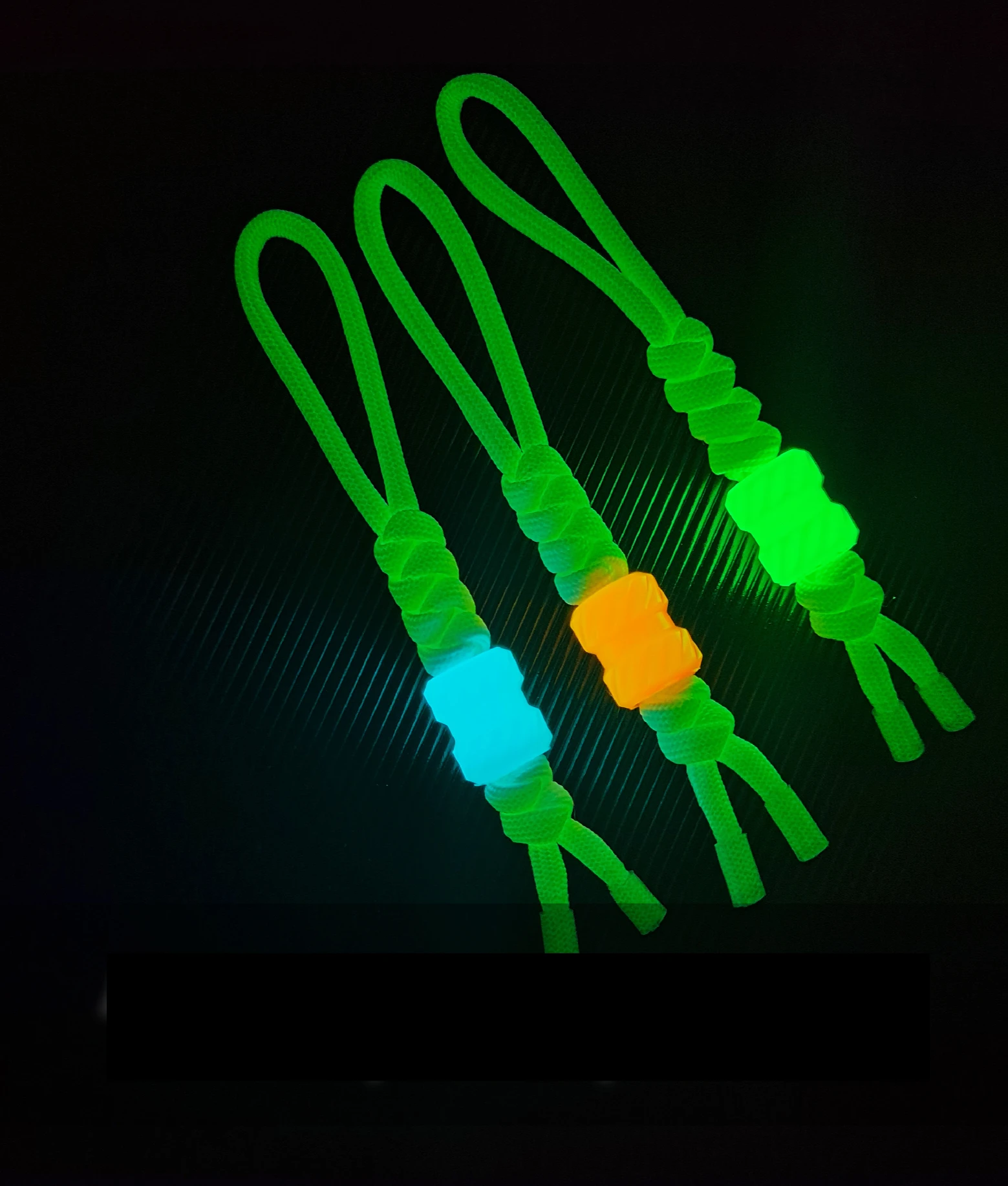 Cuerda colgante luminosa EDC, sombrilla, llavero de coche, cuchillo colgante - imagen 3