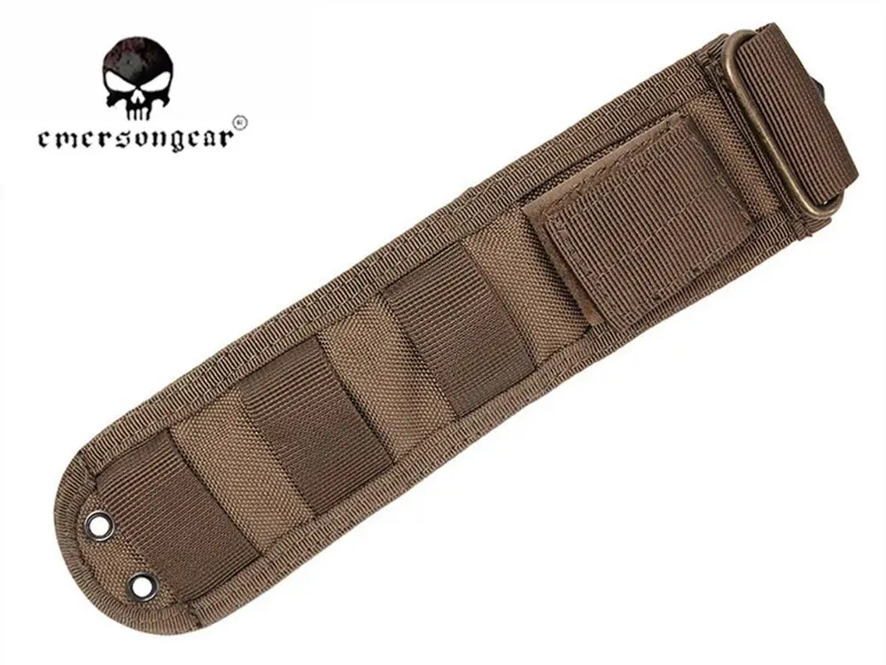 Emersongear-cuchillo recto táctico con cubierta de tela, colección de modelos de plástico, caza, Camping, senderismo, nailon EM3330 - imagen 2