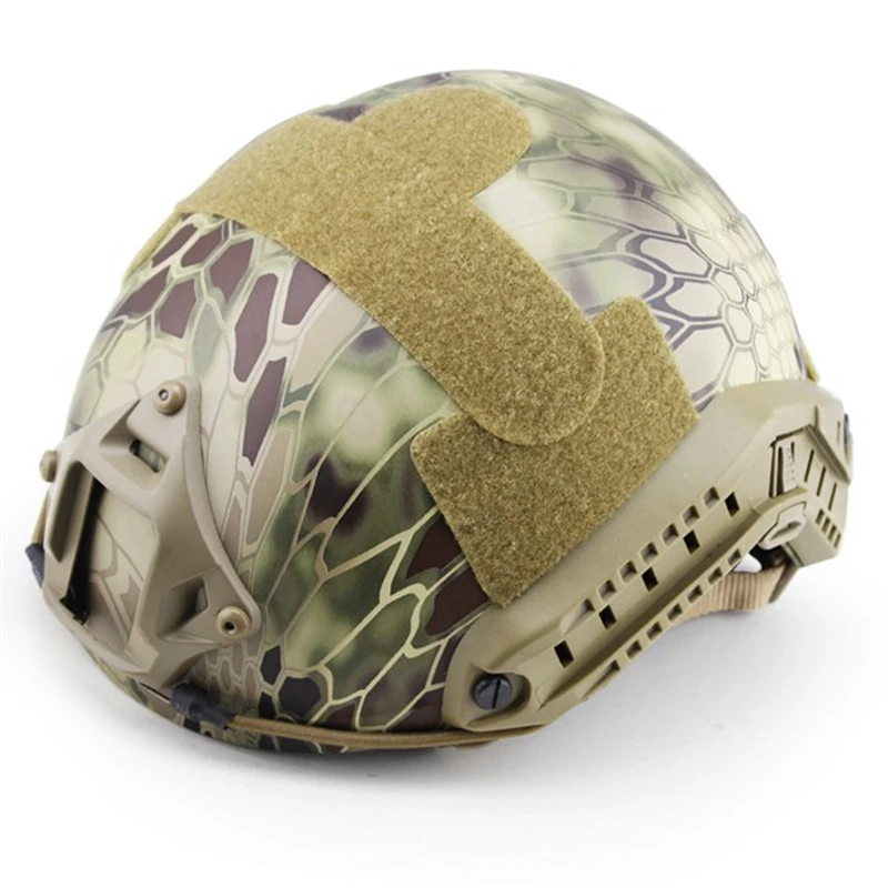 Casco táctico de tiro, estilo militar, SWAT, combate MH, tipo rápido, para tiro, Airsoft, Paintball, CQB - imagen 2