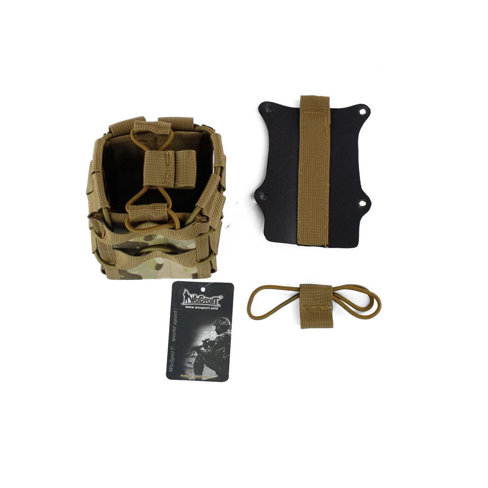 Bolsas tácticas Molle para revistas, bolsa de doble correa para Rifle, pistola Mag, bolsa de utilidad para caza al aire libre, Airsoft, 7,62mm, 5,56mm - imagen 3