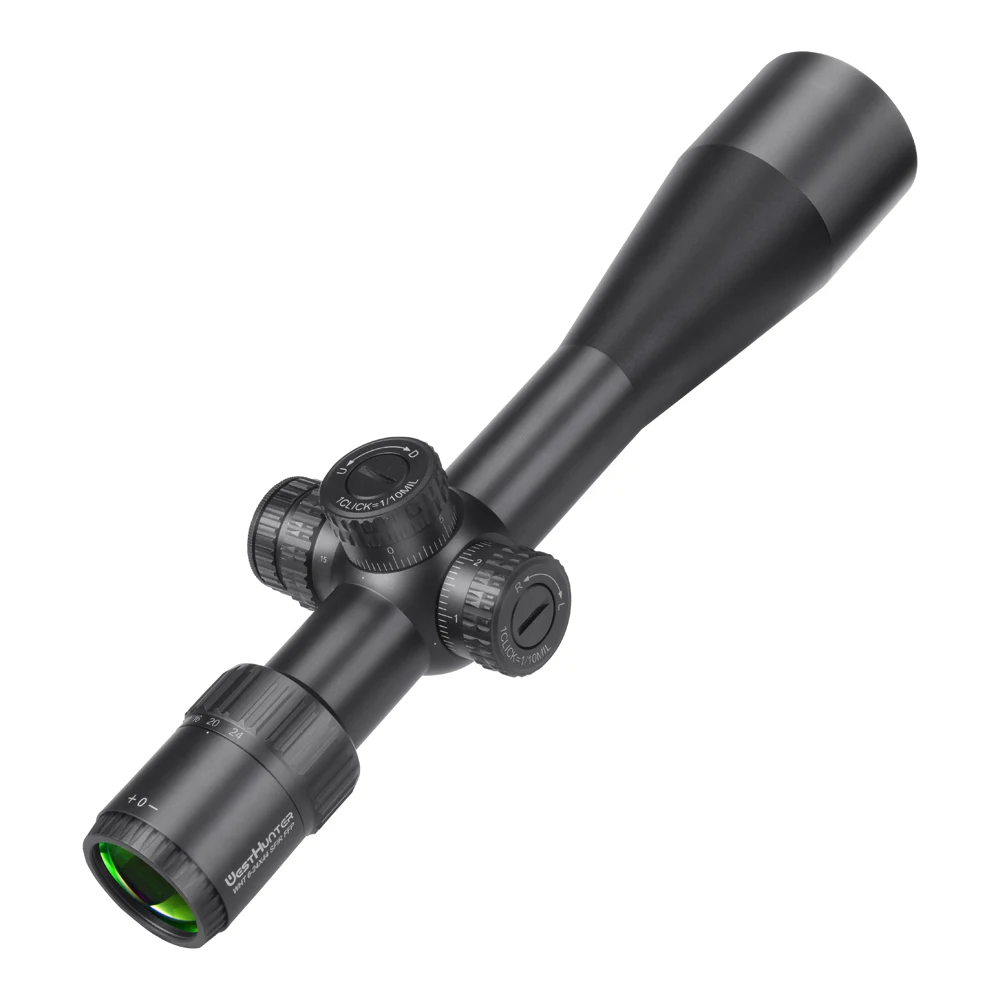 WestHunter-mira telescópica de primer plano Focal, visor táctico WHT 6-24X44 SFIR FFP para caza, retícula iluminada, óptica, para pistola de aire - imagen 2
