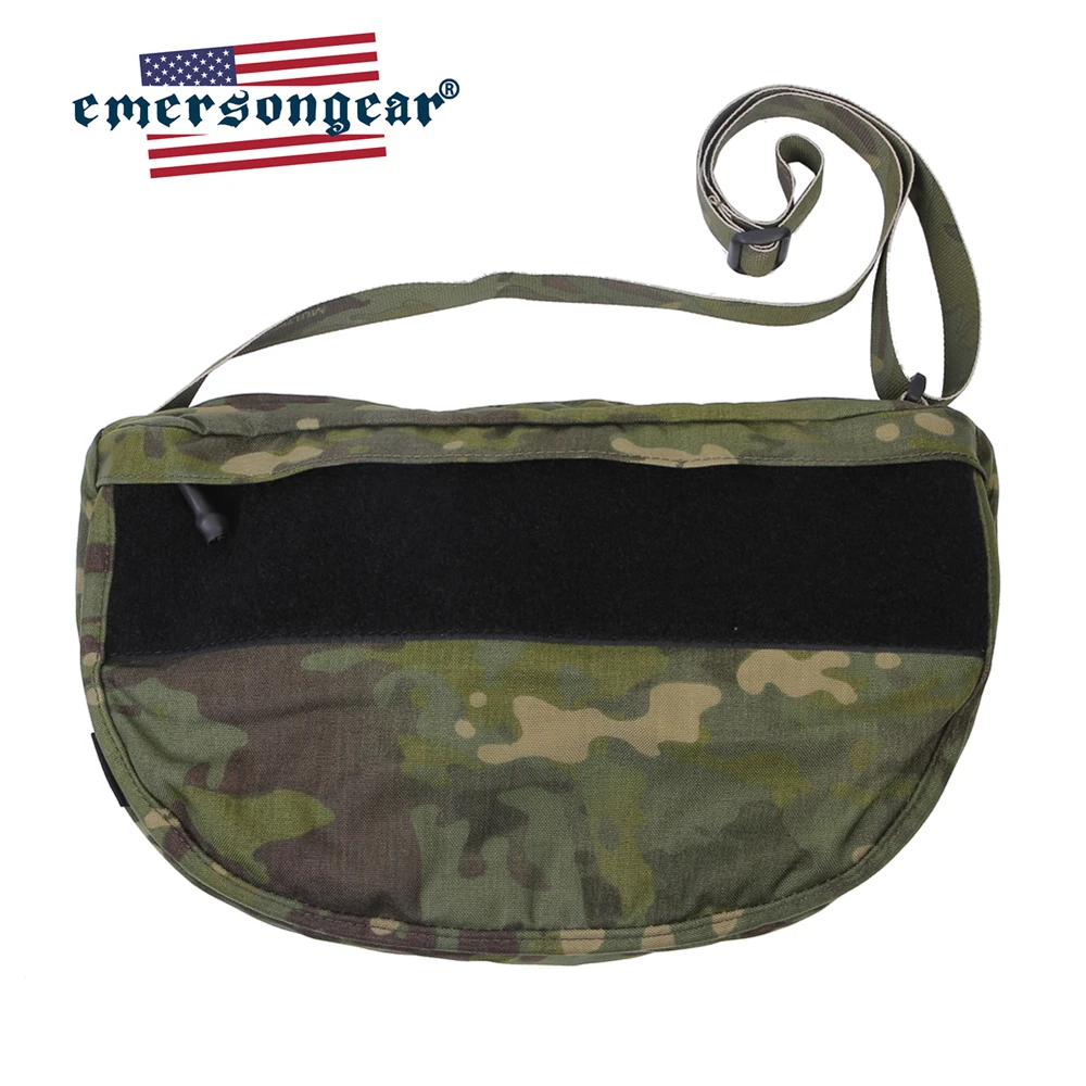 Emersongear-bandolera de transporte lateral táctica, mochila de hombro tipo bandolera de camuflaje impermeable, ciclismo, Camping, estudiantes, nailon al aire libre - imagen 5