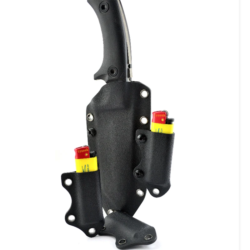 Material de cuchillo Diy de 300x300mm, fabricación de cuchillos, funda K Kydex K200, placa de plástico caliente de fibra de carbono, símbolo de hojas de arce Python - imagen 4