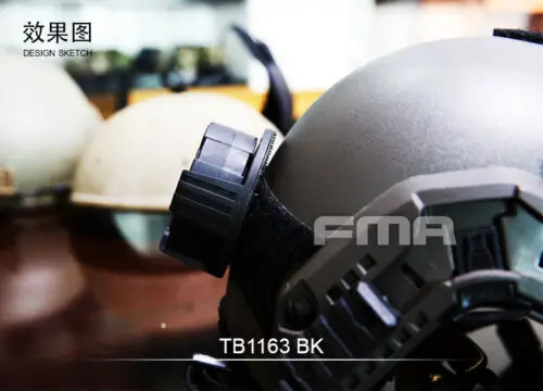 FMA TB1163-BK/DE Caja de accesorios para rueda dentada de casco Estuche de almacenamiento Caja de inmersión de bloqueo - imagen 4