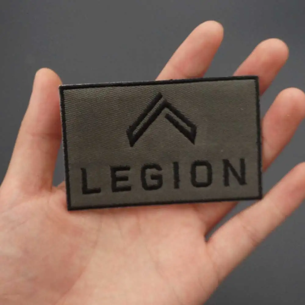 Parches bordados de gancho táctico de Legión samurái, insignia de Moral del Ejército para bolso, ropa, brazo, sombrero, accesorios - imagen 3