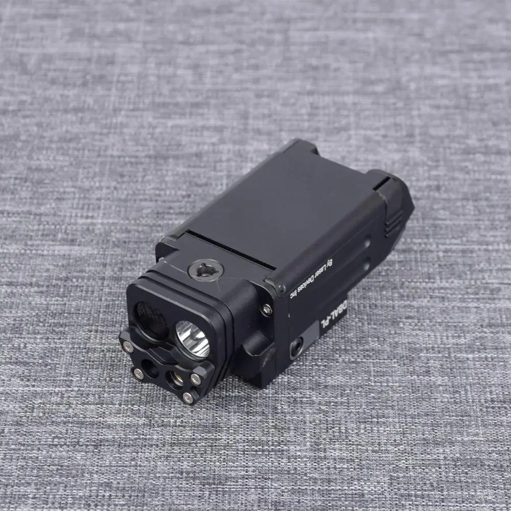 DBAL-PL táctica láser IR, luz estroboscópica para arma, linterna LED Tac con iluminador láser rojo NV para riel de 20mm - imagen 3