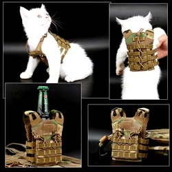 Chaleco táctico mini gato - Nailon MOLLE
