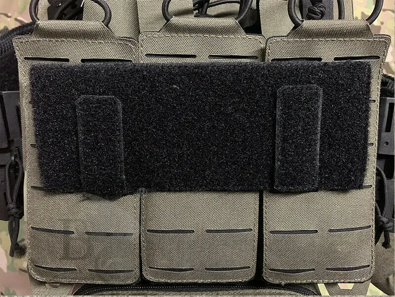 Chaleco táctico Molle, convertidor de gancho y bucle, Panel adaptador de cinta para parches de identificación, insignia de parche DIY - imagen 3