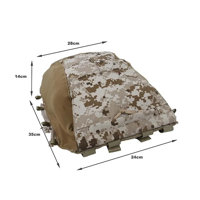 Chaleco táctico de caza AVS JPC2.0 CPC, bolsa con cremallera, mochila con Panel con cremallera - imagen 2