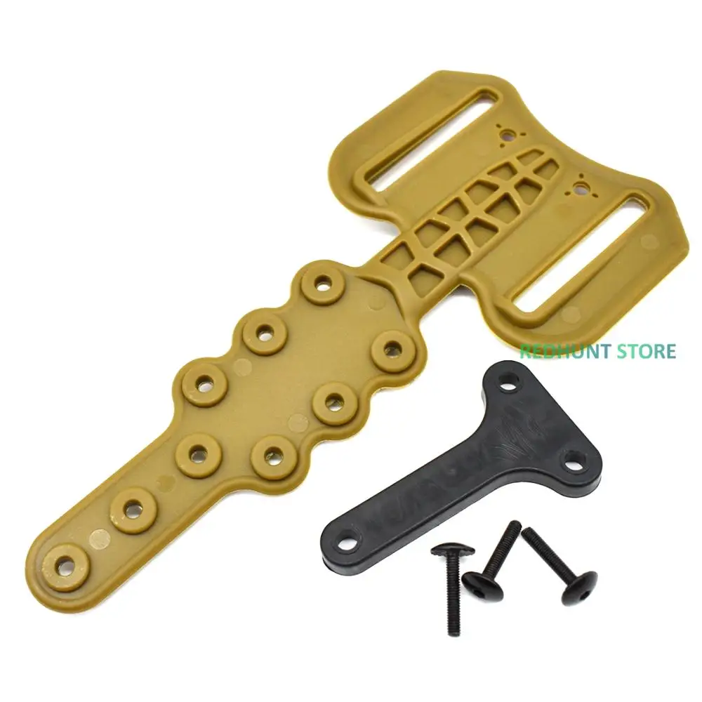 Funda Universal para pistola, funda para muslo, plataforma para caza, combate, G17 M9, accesorios para funda de pistola con pierna caída - imagen 4