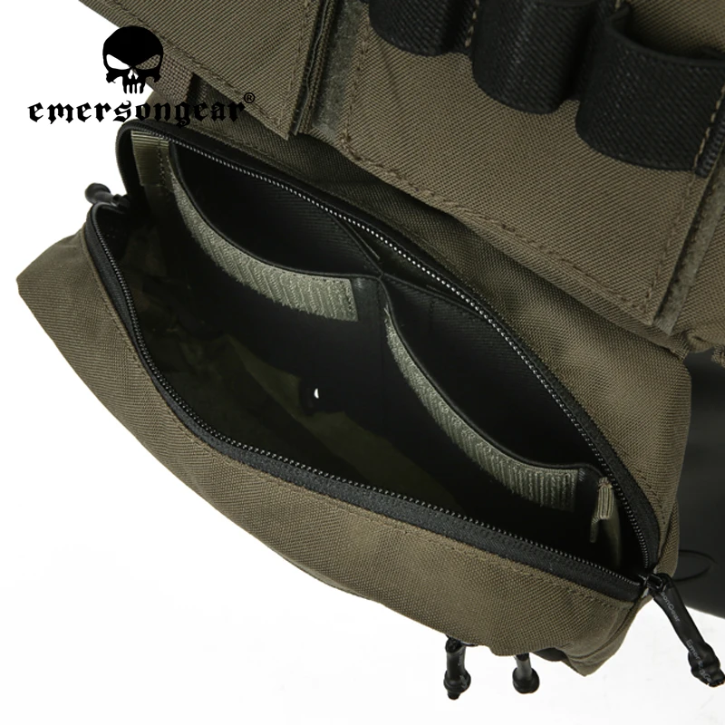 Emersongear-plataforma de pecho táctica Chissis MK3, chaleco Modular ajustable, entrenamiento MOLLE, equipo protector Airsoft para caza - imagen 3