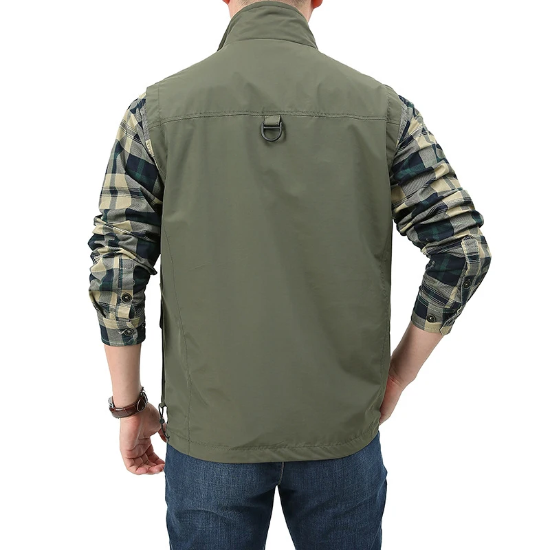 Chaleco de seguridad anticorte para hombre, ropa antipuñalada, multibolsillo, táctica, de defensa personal, Flexible, antihacking, resistente al desgaste - imagen 3