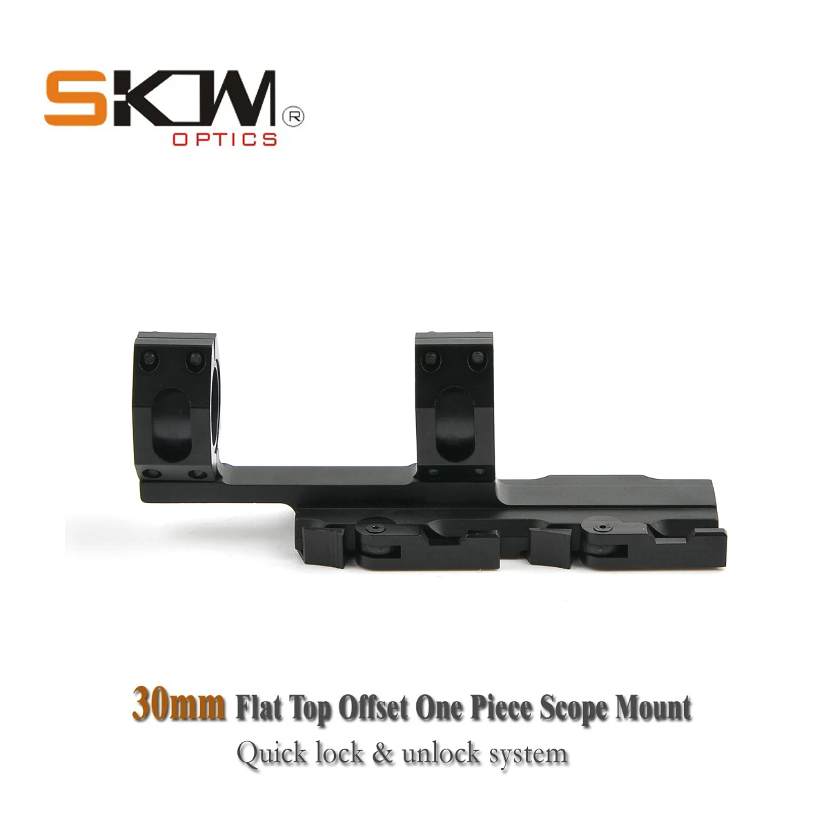 Montaje de alcance AR15 M4 PARA RIELES Picatinny 1913, montaje QD, 30mm - imagen 2