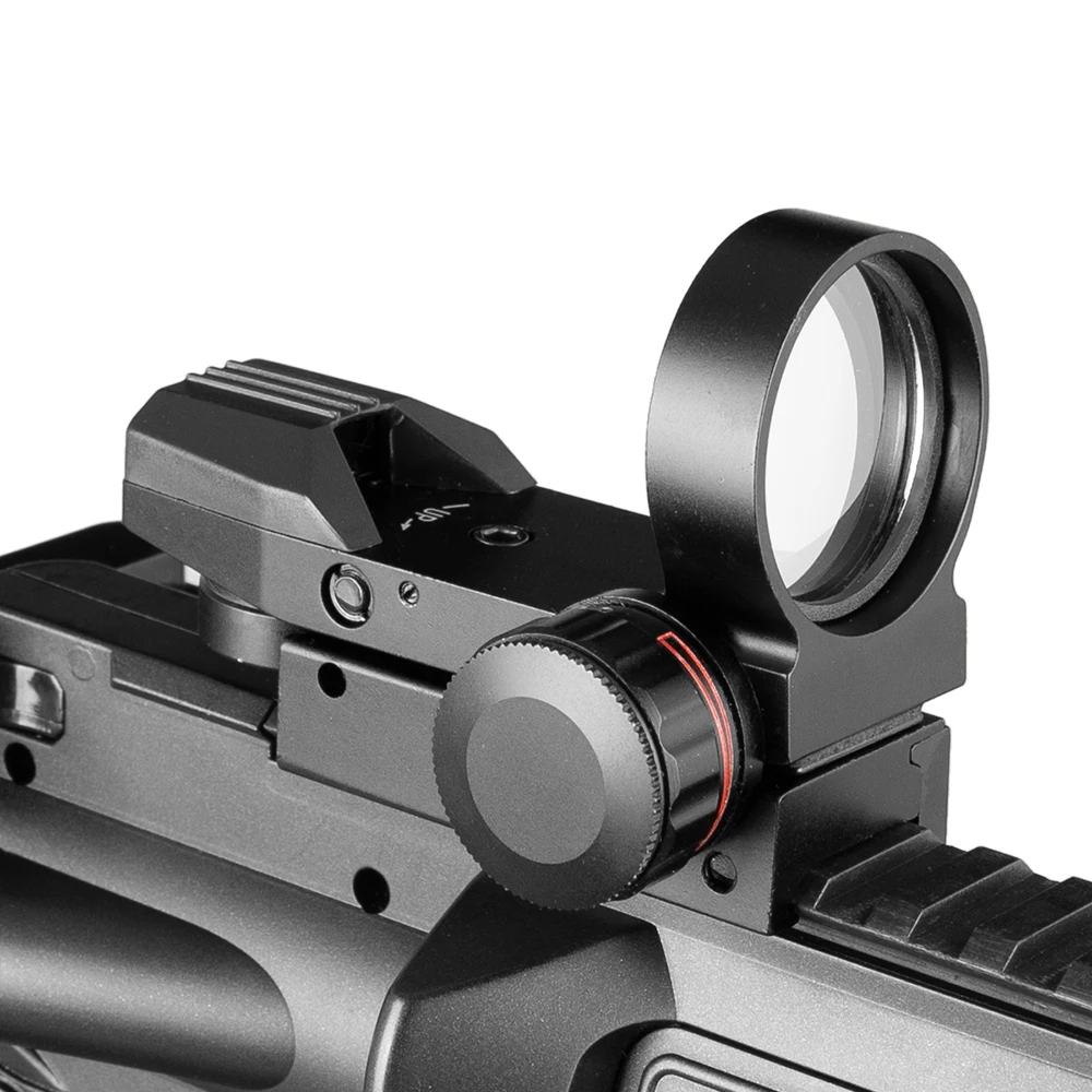 2025 Pistola de aire punto rojo caza táctica holográfica 4 retícula 22mm carril Geen punto rojo reflejo mira Airsoft caza