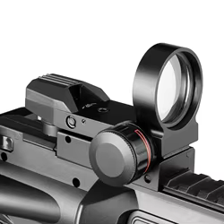 Mira punto rojo táctica holográfica reflejo carril 22mm caza airsoft