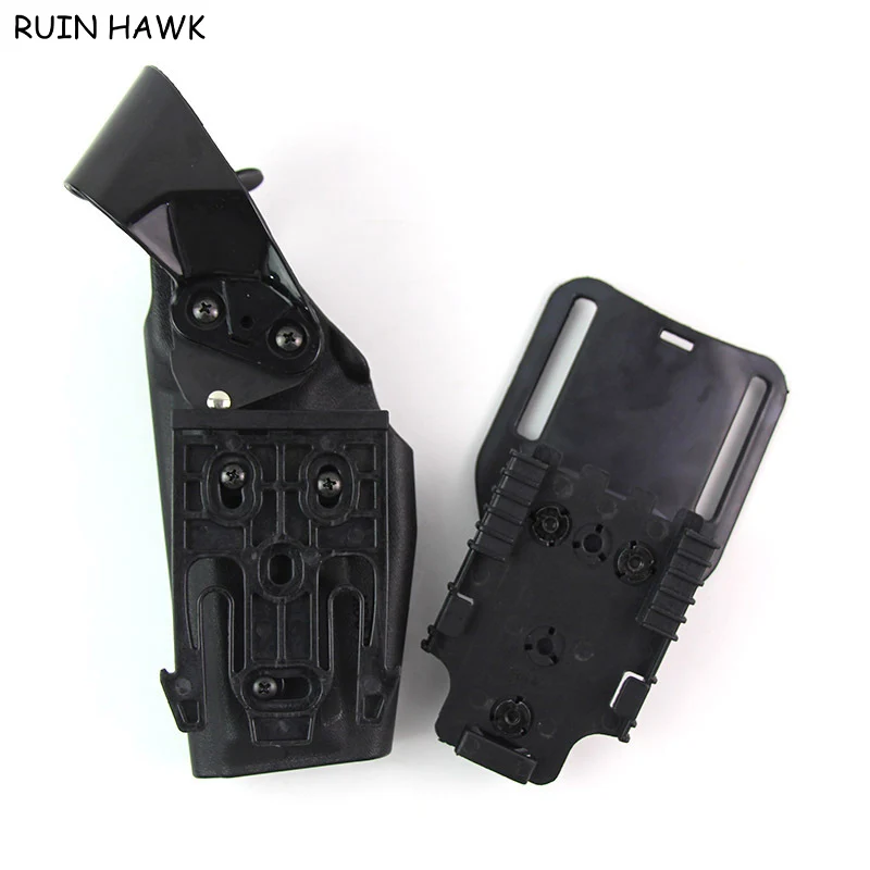 Funda para pistola táctica Glock 17 USP M9 Colt 1911 Sig Sauer P226 Airsoft Clip funda para cinturón de caída plataforma funda para pistola paleta - imagen 2