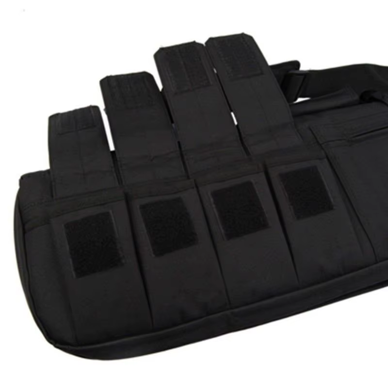 Funda táctica MOLLE cuero para rifle largo – Bandolera caza - imagen 3