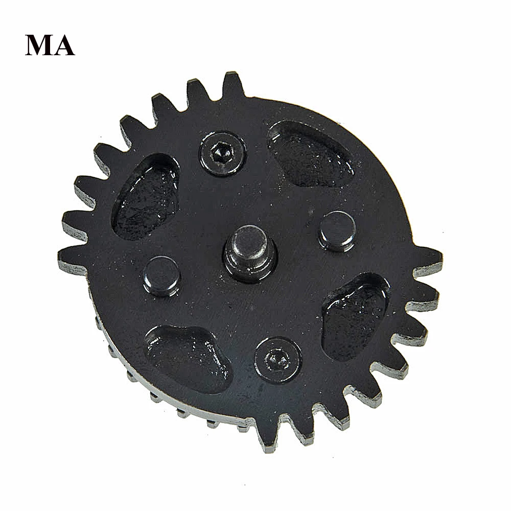 Juego de engranajes tácticos MA 9:1 CNC, equipo de aleación de titanio ultraligero BD para cajas de cambios AEG, accesorios para pistola - imagen 5