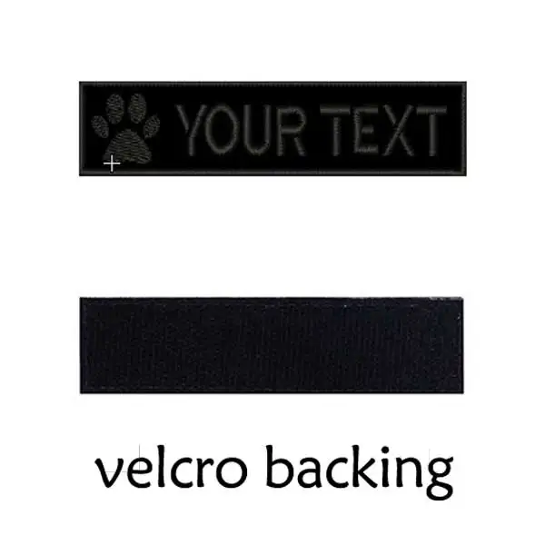 black velcro