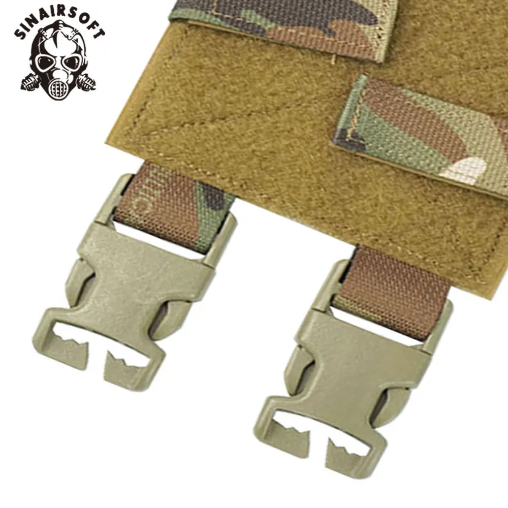 Chaleco táctico AVS Molle de 2 bandas envolvente especial de liberación rápida Compatible con Airsoft TMC equipo de caza aparejo de pecho JPC Sniper - imagen 3