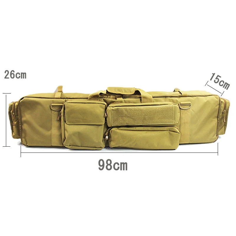 Funda para pistola táctica M249, mochila para Rifle pesado para Sierra M249, M4A1, M16, AR15, funda para pistola, bolsa para caza y tiro - imagen 5