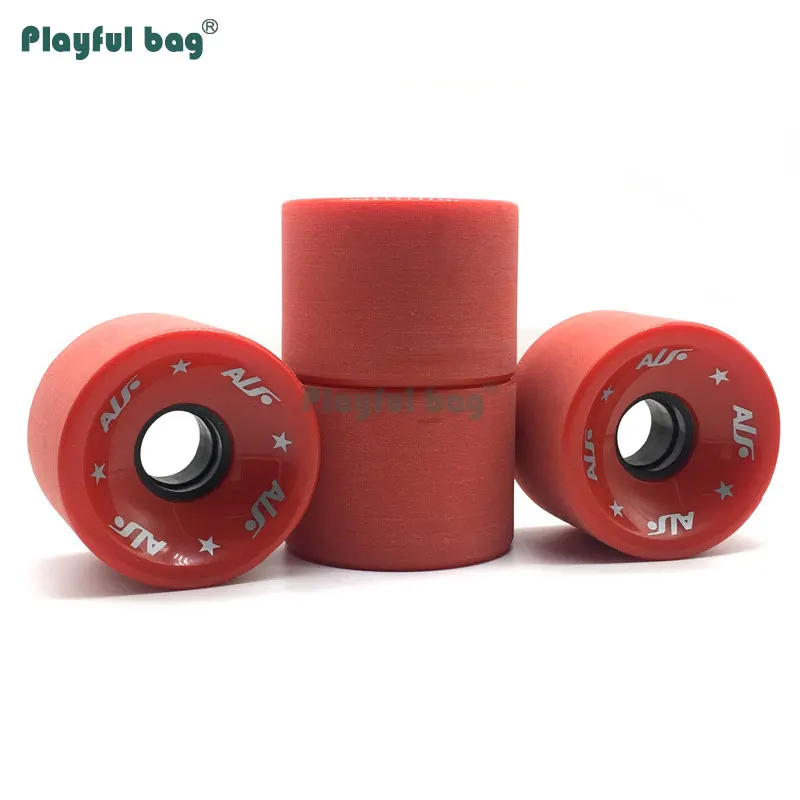 Bolsa juguetona 80A, accesorio para monopatín, rueda de 70x51MM, alta elasticidad, resistencia al desgaste, ruedas grandes, AMA98 - imagen 5