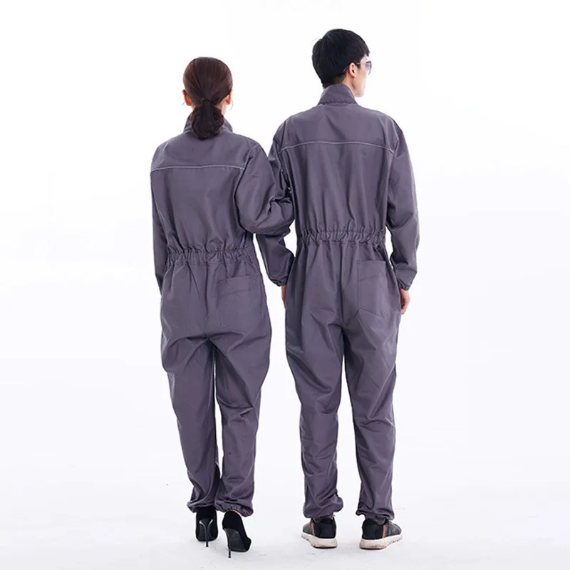 Ropa de trabajo para hombre, mono de trabajador de manga larga transpirable de primavera, monos duraderos para trabajadores de fábrica, uniformes de reparación de automóviles - imagen 5