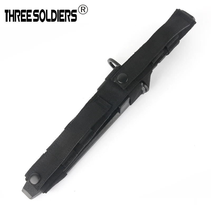 Cuchillo táctico de plástico M10 Modelo 1:1, accesorios estáticos al aire libre, acción en vivo, CS, entrenamiento de vestido, cuchillo suave de goma - imagen 5