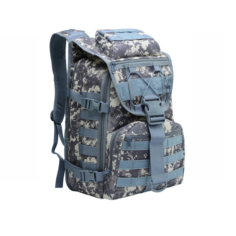 Mochila táctica militar Molle mochila 900D impermeable al aire libre bolso de hombro deportivo caza senderismo mochila 35L - imagen 4