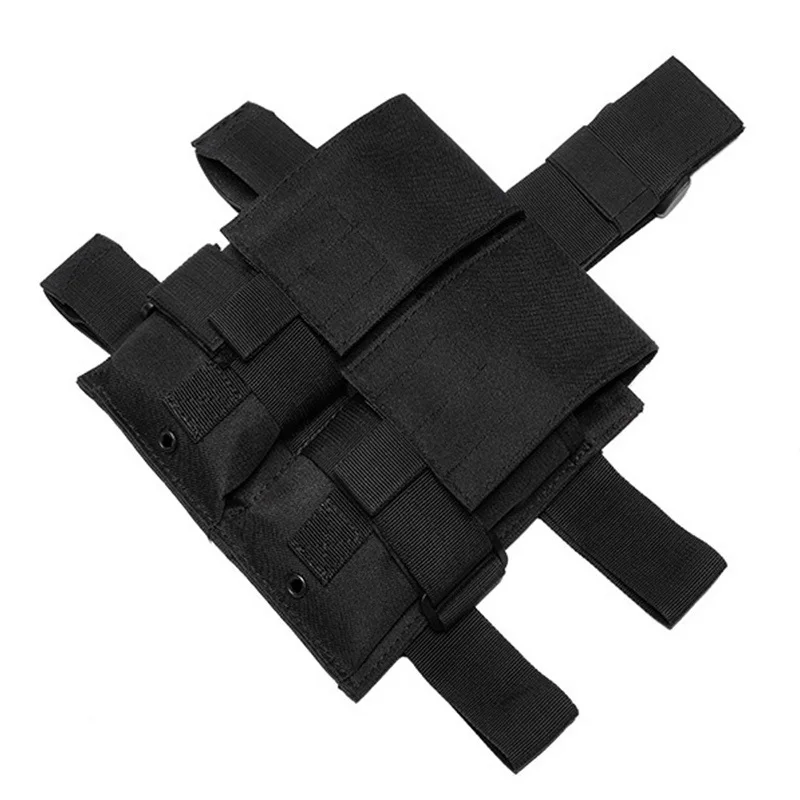 Bolsa táctica para muslo 5,56/7,62, Panel de pierna caída, bolsa Mag para Airsoft, soporte para pierna al aire libre, portador de cargador de nailon - imagen 4