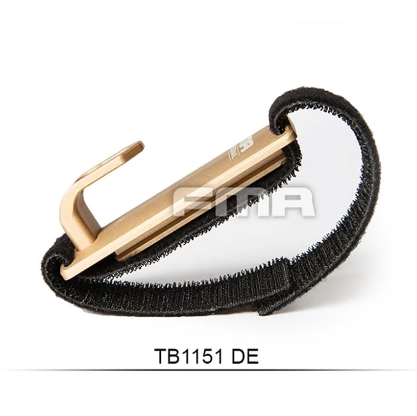 Soporte de gancho para cinturón/sistema Molle táctico para exteriores FMA BK/DE/FG