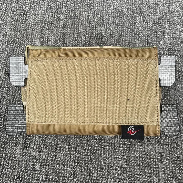 Chaleco táctico con bolsa adjunta, pecho táctico, paquete de mapas colgantes, bolsa extensible, bolsa para artículos diversos - imagen 4