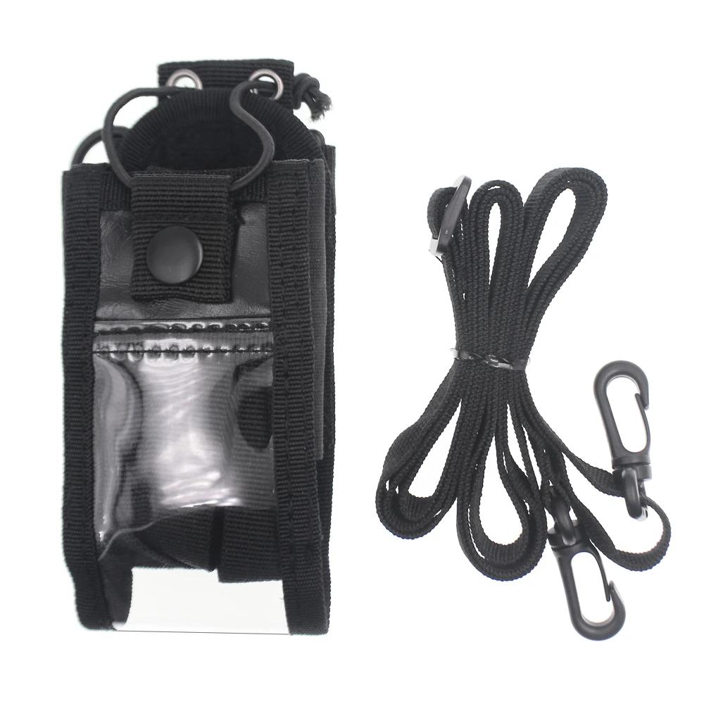 Funda blanda de cuero solo para transceptor de mano estándar Baofeng UV-82 UV-9R - imagen 2